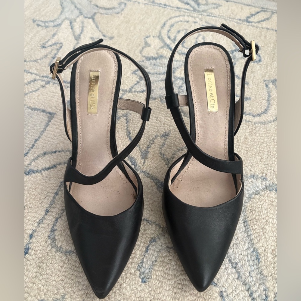 Louise et Cie Black Pump